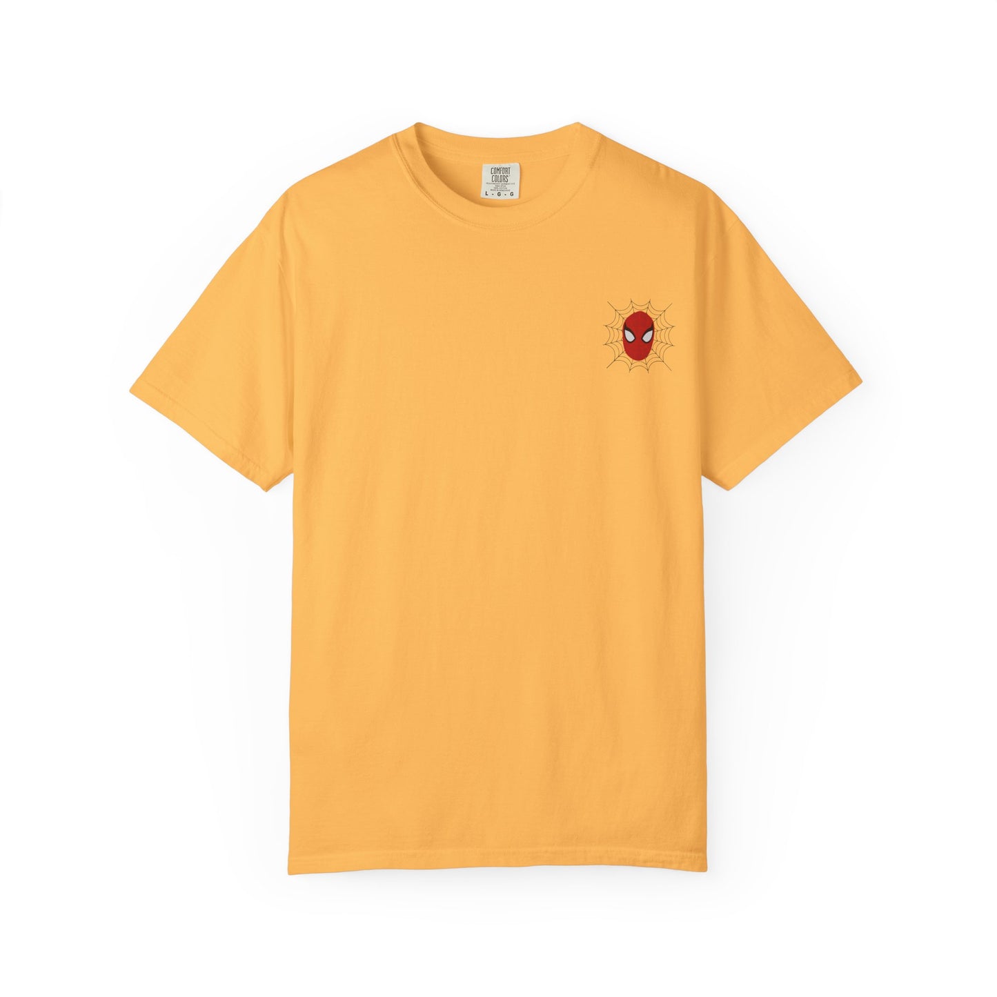 Spider-Man Graphic T-Shirt - Unisex, Vibrant Yellow, Perfect for Fans