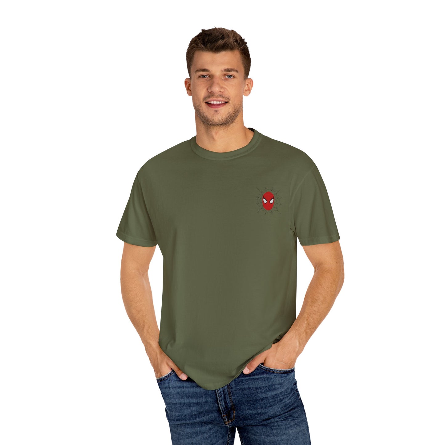 Spider-Man Graphic T-Shirt - Unisex, Vibrant Yellow, Perfect for Fans