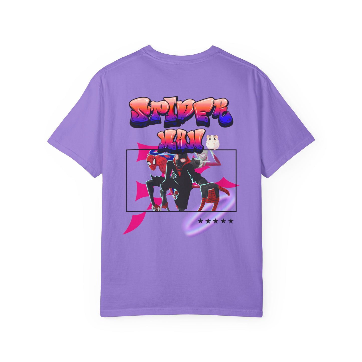 Spider-Man Graphic T-Shirt - Unisex, Vibrant Yellow, Perfect for Fans